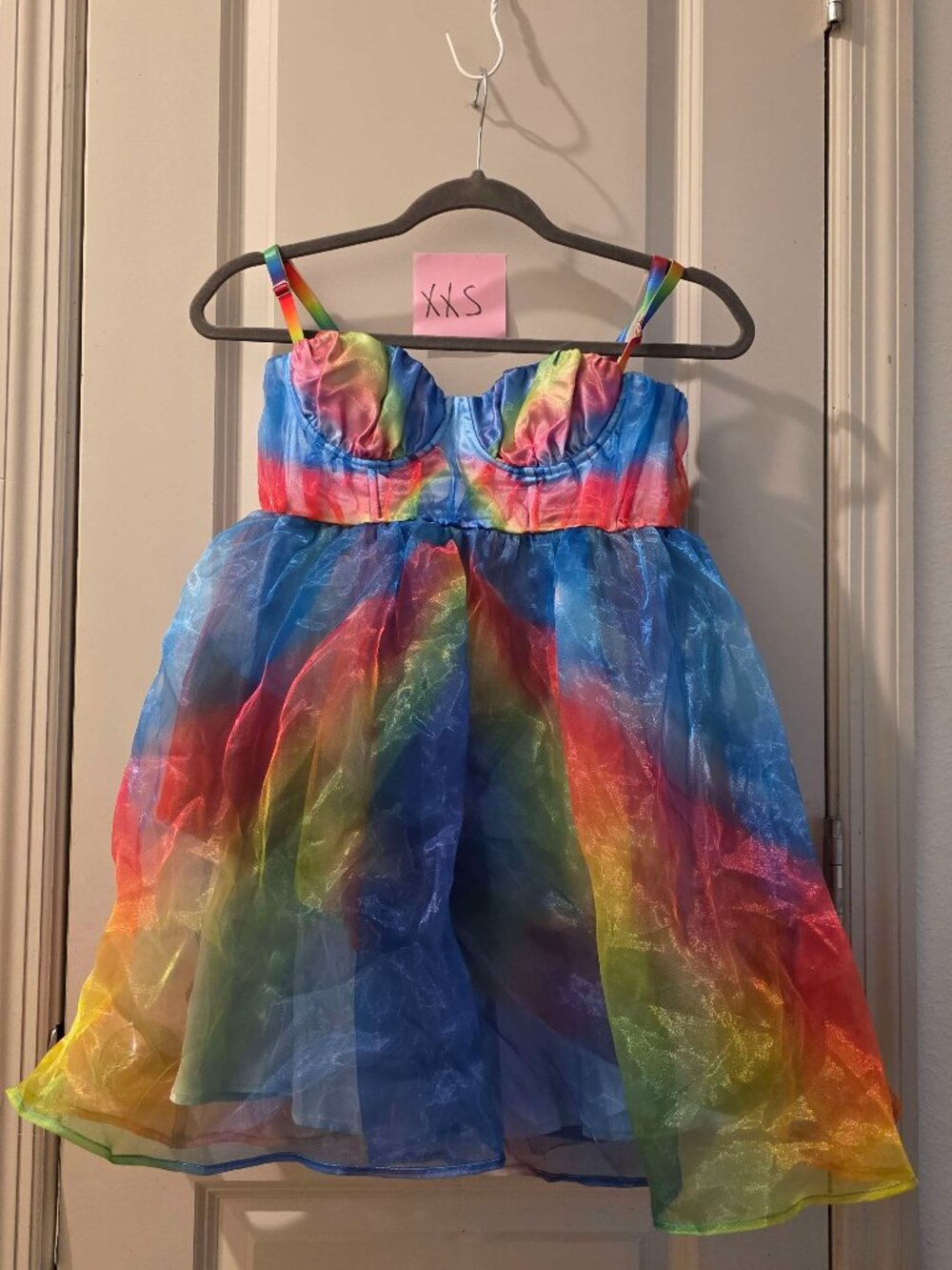 Serenity Rainbow Mini Dress